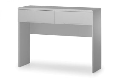 Manhattan Dressing Table with 2 Drawers - Grey