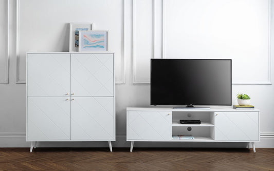 Moritz TV Cabinet - White