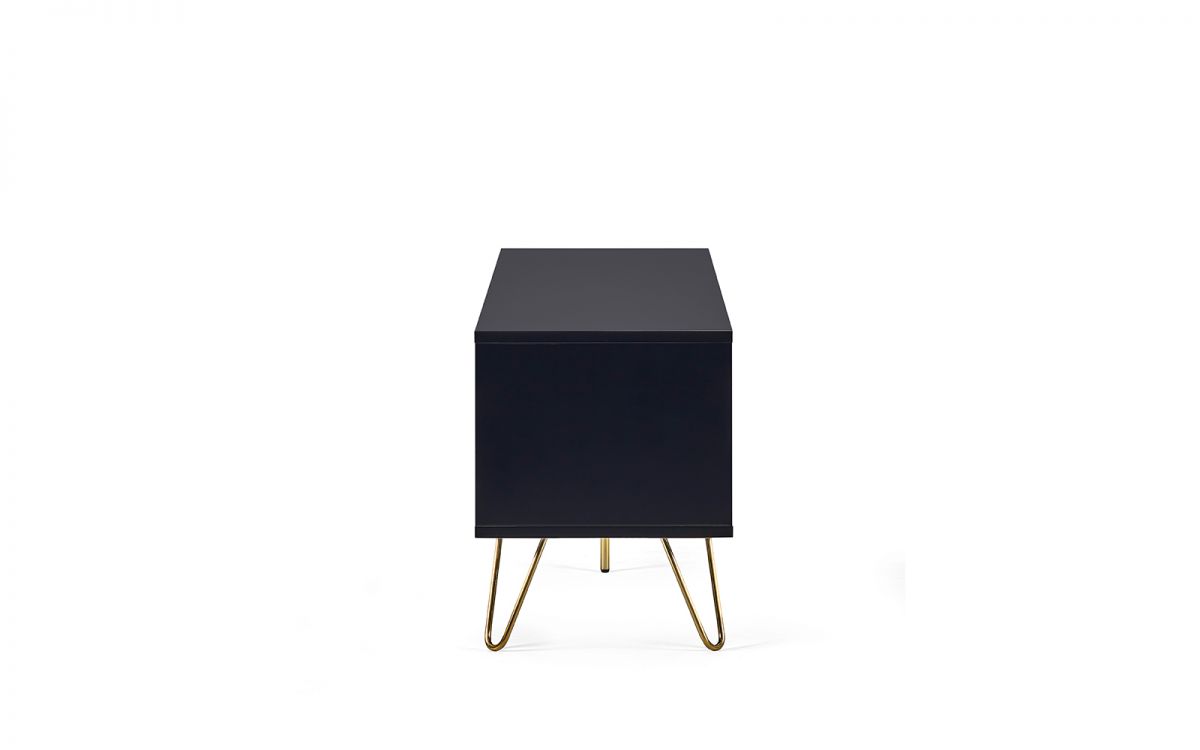 Murano TV Unit - Matte Black