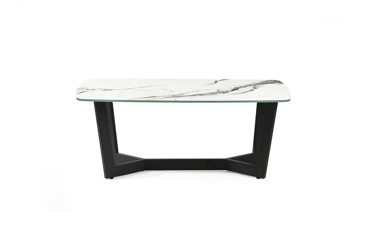 Olympus Coffee Table - White Marble