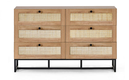 Padstow 6 Drawer Chest - Oak