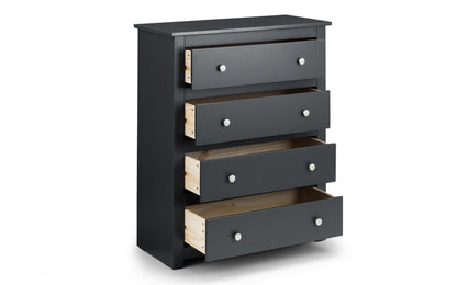 Radley 4 Drawer Chest - Anthracite