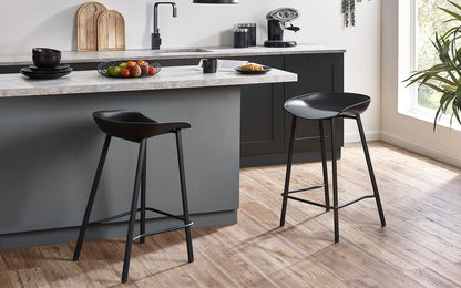 Renzo Bar Stool - Black