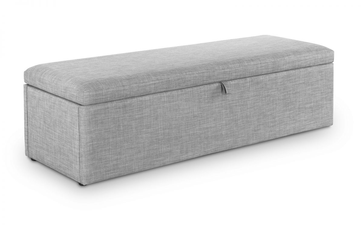 Sorrento Blanket Box - Light Grey