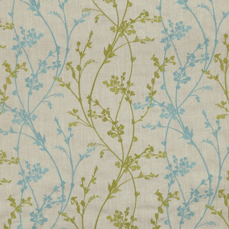 Whisp Embroidery Pistachio Fabric