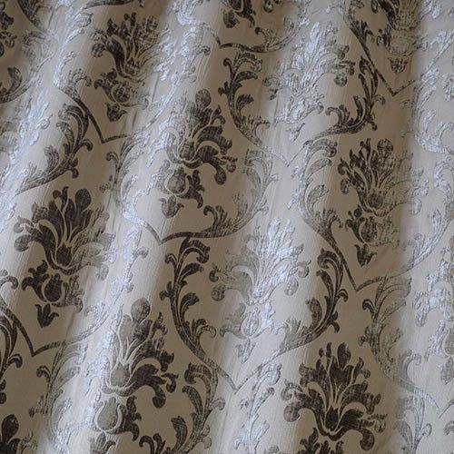 Boheme Damask Mocha Fabric