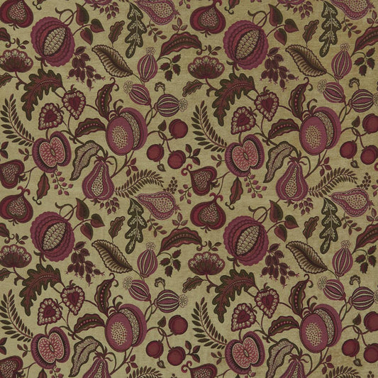 Summer Fruits Thistle Curtain