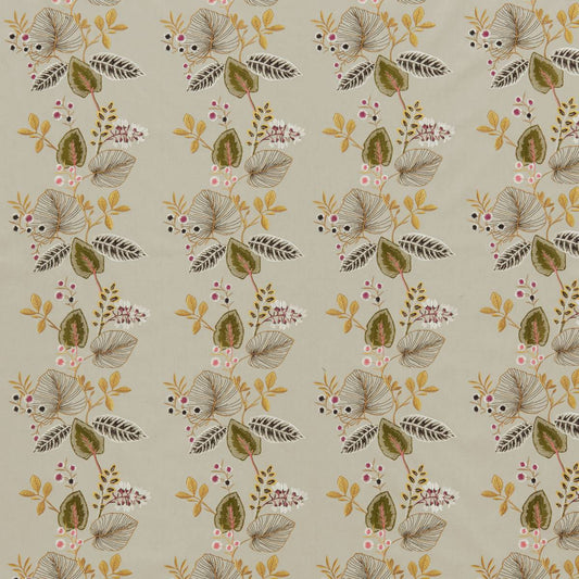 Serengeti Cranberry Curtain