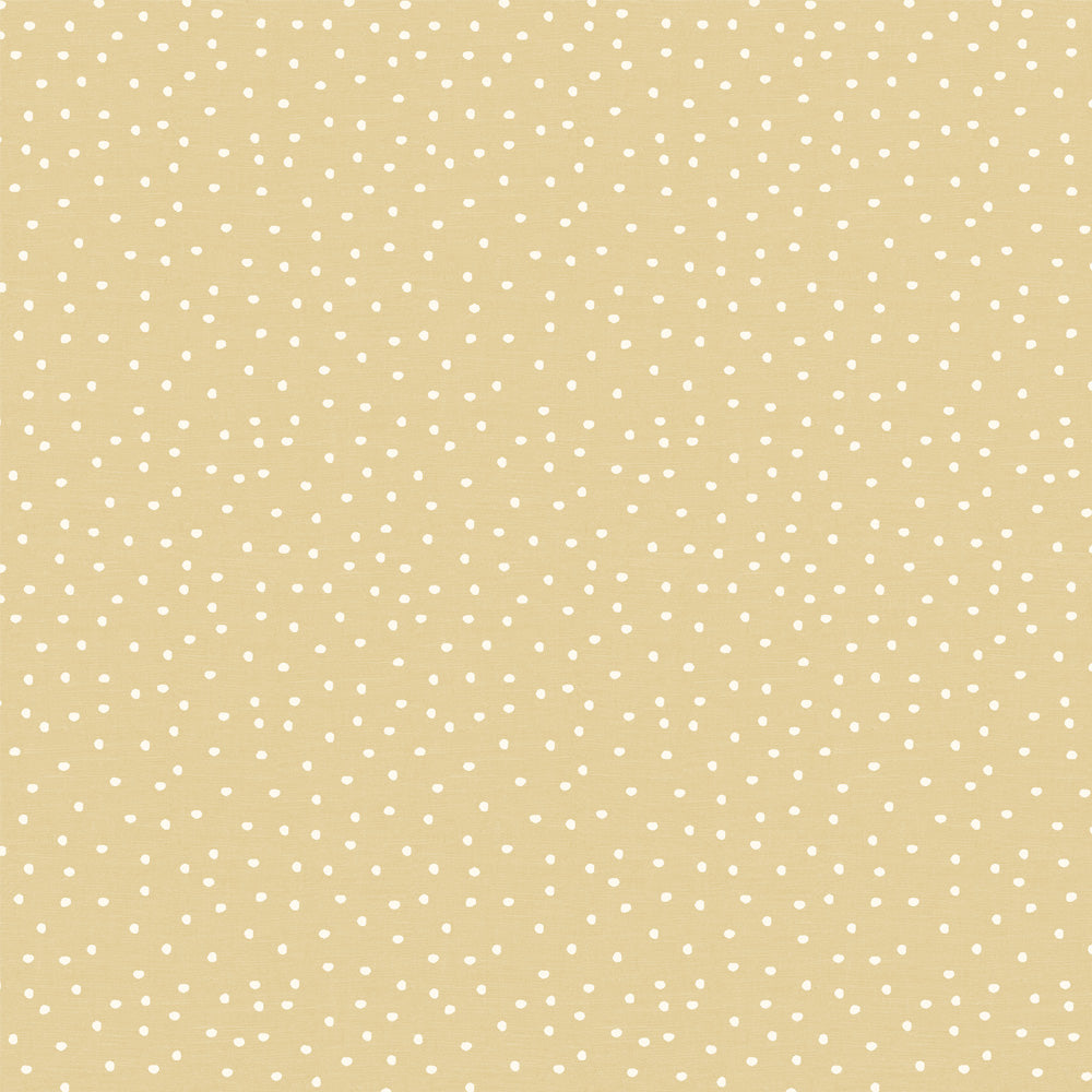 Spotty Ochre Curtain