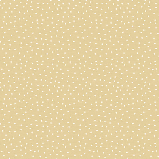 Spotty Ochre Curtain