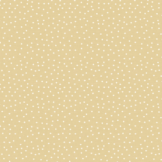 Spotty Ochre Fabric