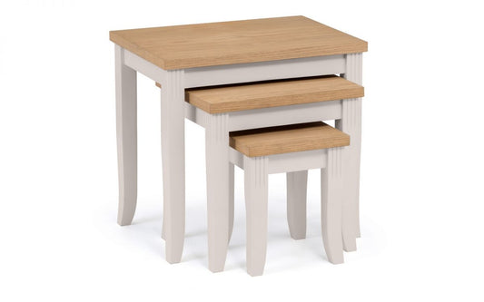 Davenport Nest of Tables - Elephant Grey