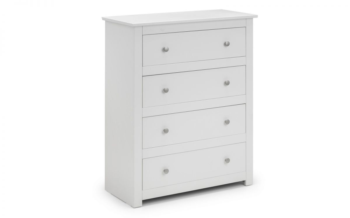 Radley 4 Drawer Chest - White