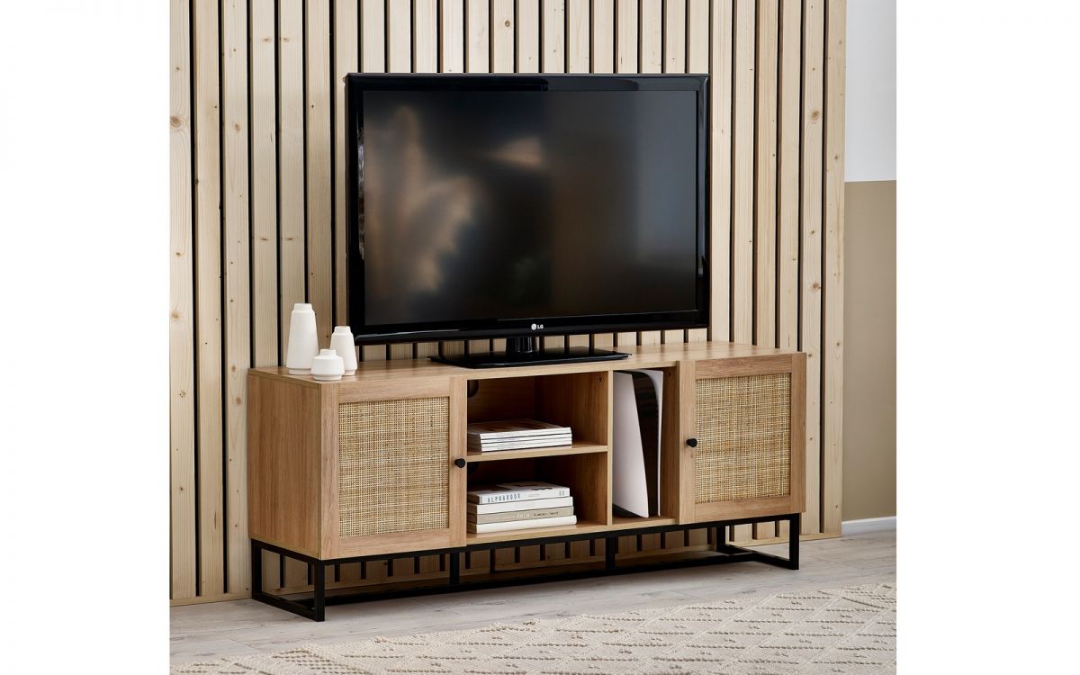 Padstow TV Unit - Oak