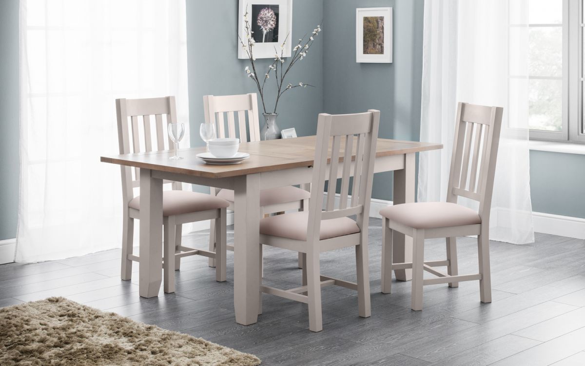 Richmond Extending Dining Table - Elephant Grey