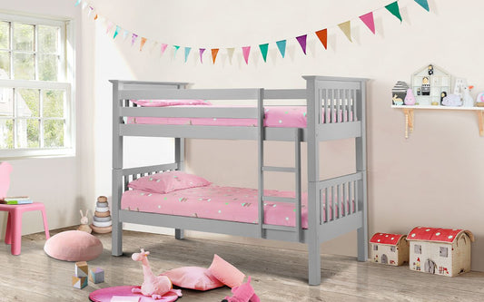 Barcelona Bunk Bed - Dove Grey