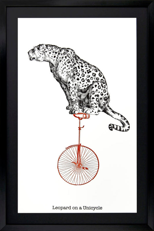 Leopard on a Unicycle 9300