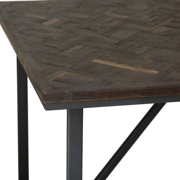 BA Dining - 2m Dining Table - Teak & iron