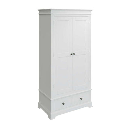 BP Bedroom White - 2 Door Wardrobe