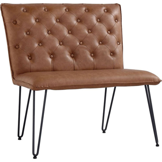 The Chair Collection - Studded back bench 90cm