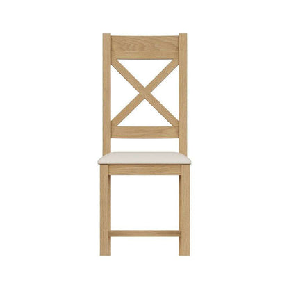 CO Dining & Occasional - Cross Back Chair Fabric