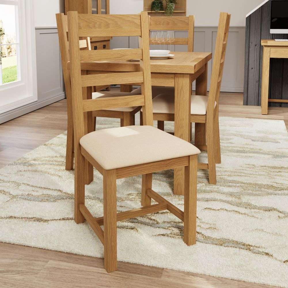 CO Dining & Occasional - Ladder Back Chair- Fabric