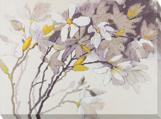 Magnolias in Yellow & Grey CV8131