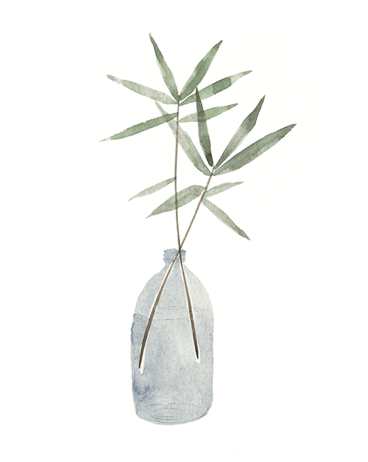 Misty Grey Vase I CV8687A