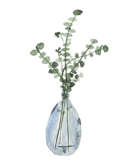 Misty Grey Vase III CV8687C