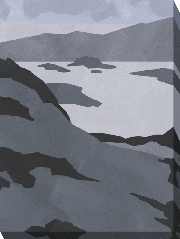 Greyscale Island I CV9065A