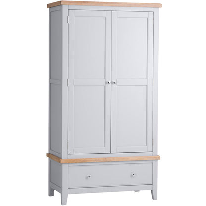 EA Bedroom Grey - 2 Door wardrobe