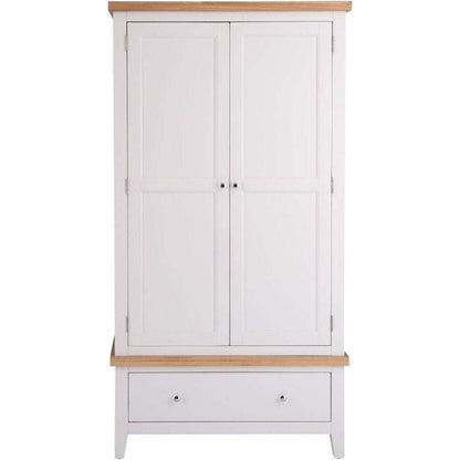 EA Bedroom White - 2 Door wardrobe
