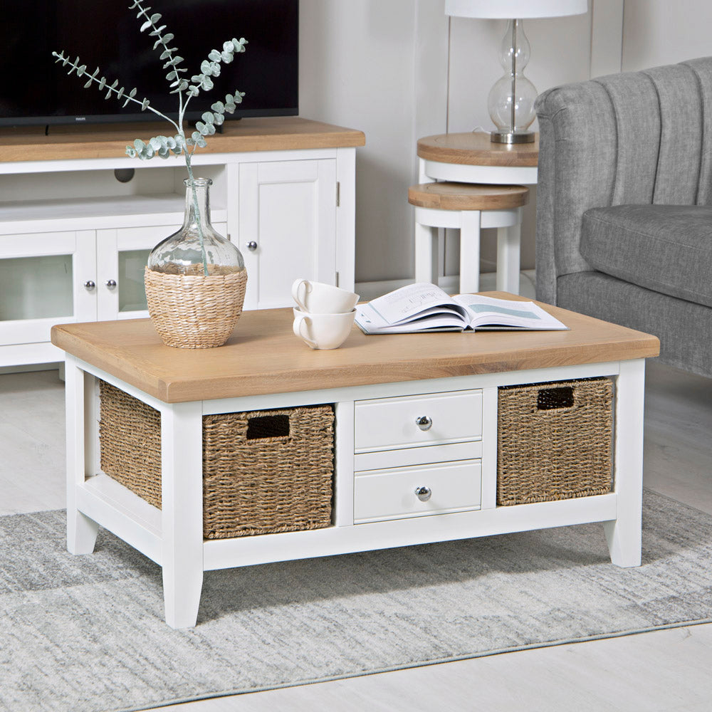 EA Dining White - Coffee table