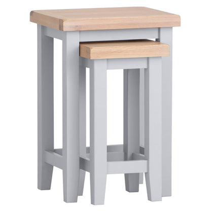 EA Dining Grey - Nest of 2 tables