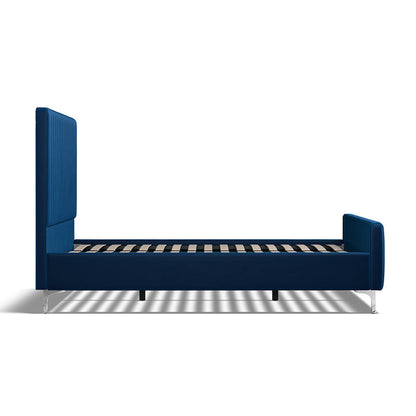 Fabric Bed Collection Blue - 5'0 Fabric Bedframe