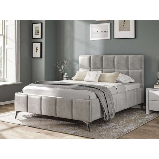 Fabric Bed Collection Grey - 5'0 Fabric Bedframe