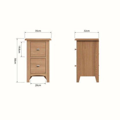 GAO Bedroom - Small Bedside Cabinet