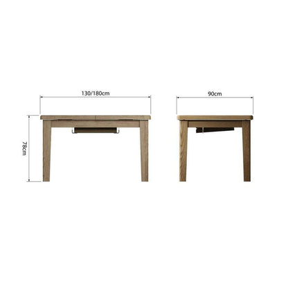 HO Dining & Occasional - 1.3m Extending Table (1300 -1800)