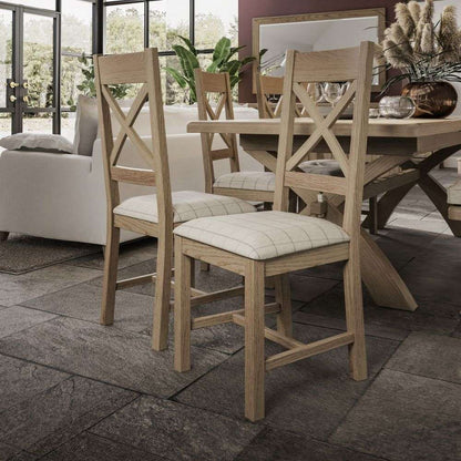 HO Dining & Occasional Beige - Cross Back Dining Chair