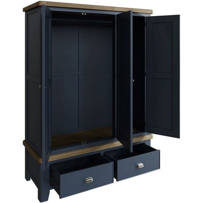 HOP Bedroom Blue - 3 Door Wardrobe