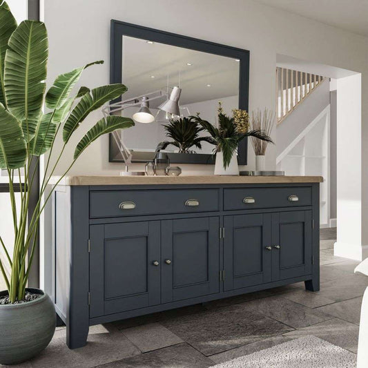 HOP Dining & Occasional Blue - 4 Door Sideboard