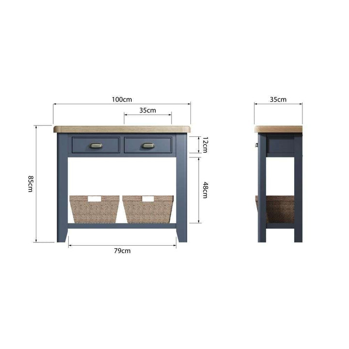 HOP Dining & Occasional Blue - Console Table