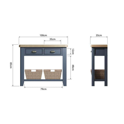 HOP Dining & Occasional Blue - Console Table