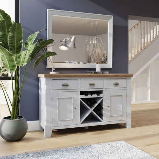 HOP Dining Grey Large Sideboard