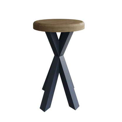 HOP Dining & Occasional Blue - Round Side Table