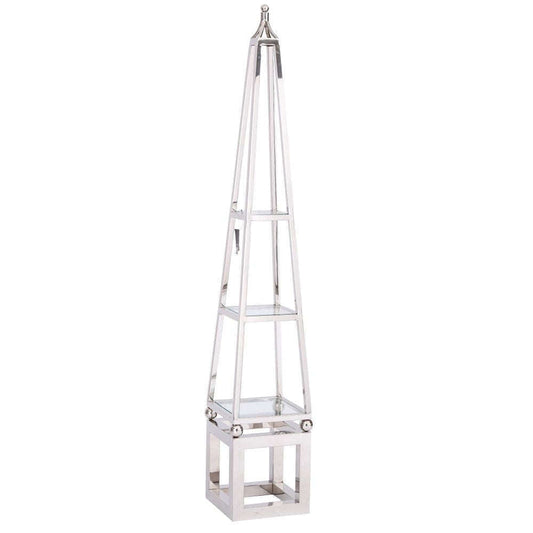 Mint Homeware - Obelisk - Glass & Steel