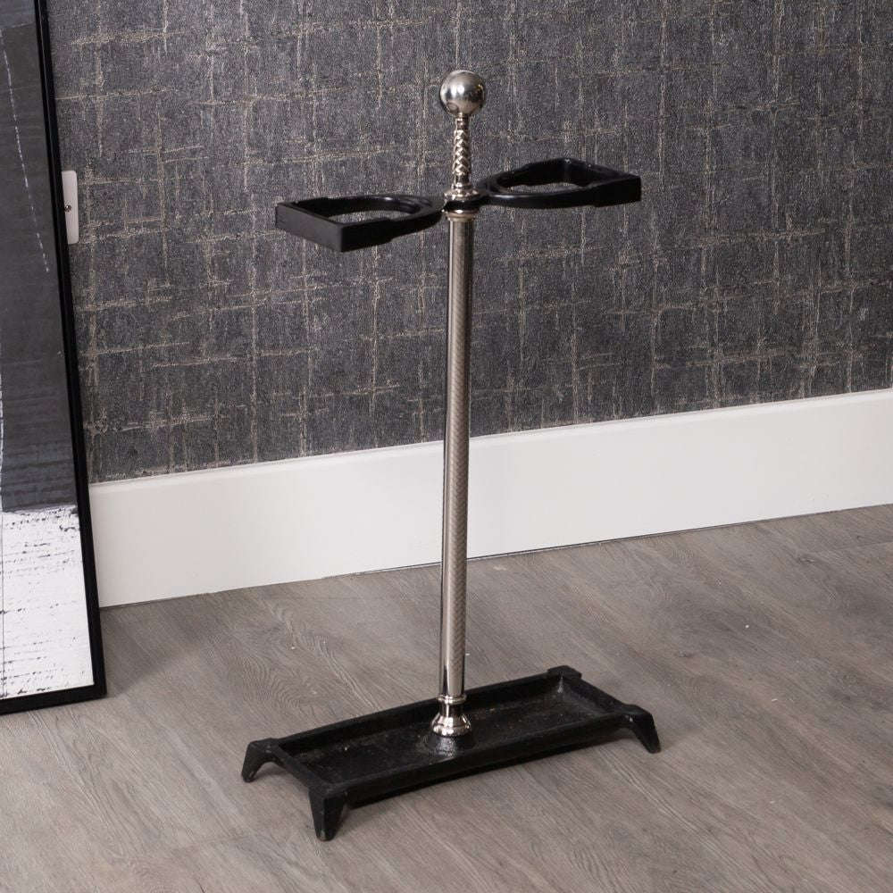 Mint Homeware - Black & Nickel Umbrella Stand