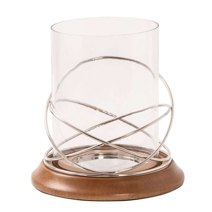 Mint Homeware - Medium Ring Candle Holder with Glass