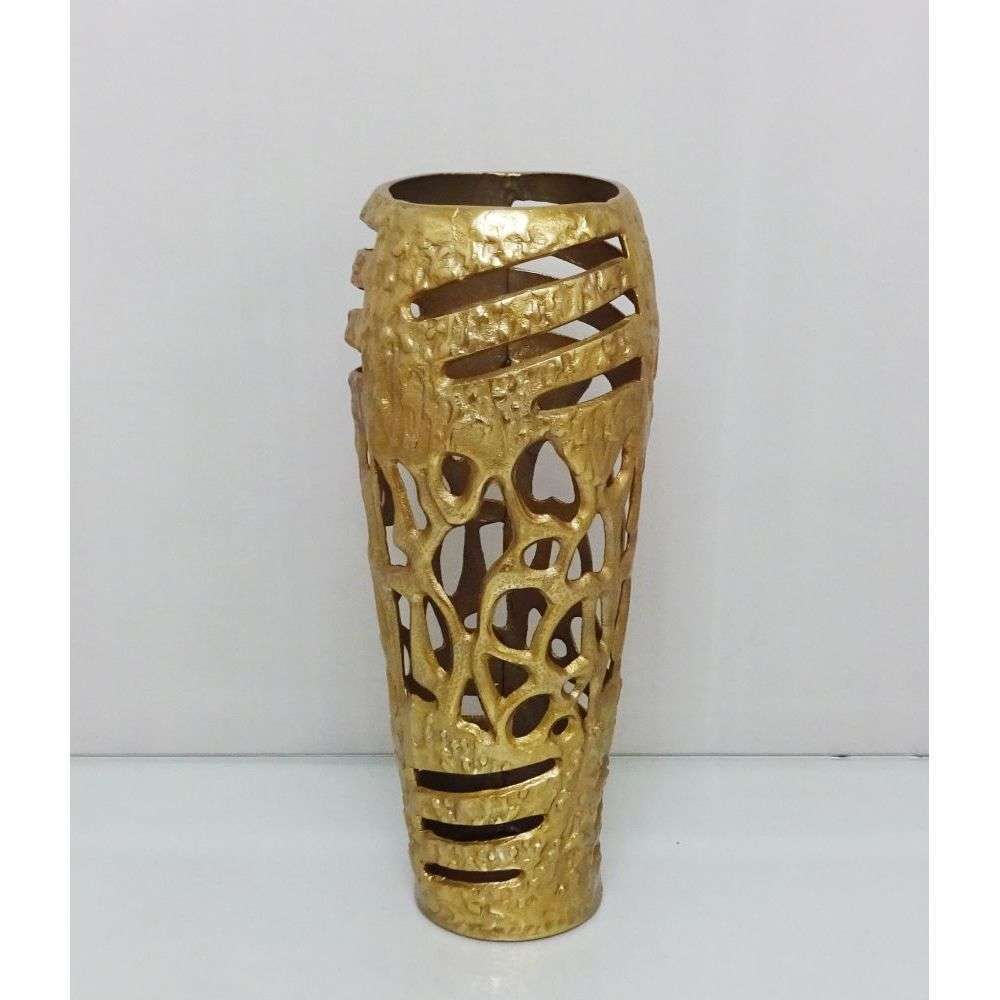 Mint Homeware - Small Vase - Rough Gold