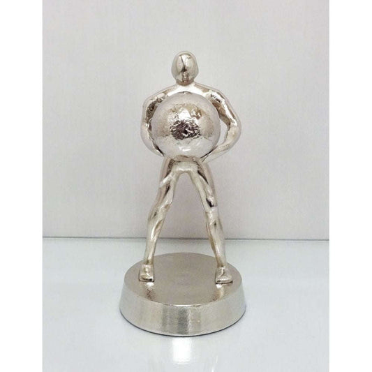 Mint Homeware - Man with Rock in Hands - Nickel